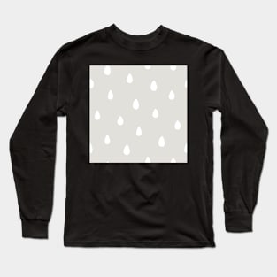 Happy Rainy Day Pattern Long Sleeve T-Shirt